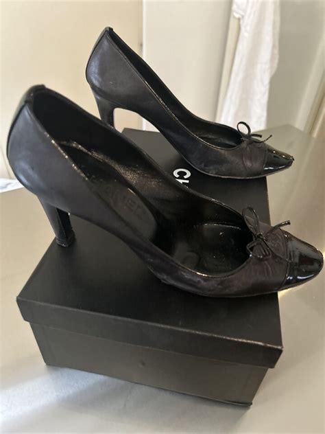 chanel heels ebay|chanel heels old money.